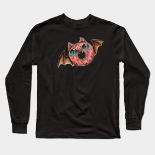 Donut bat Long Sleeve T-Shirt